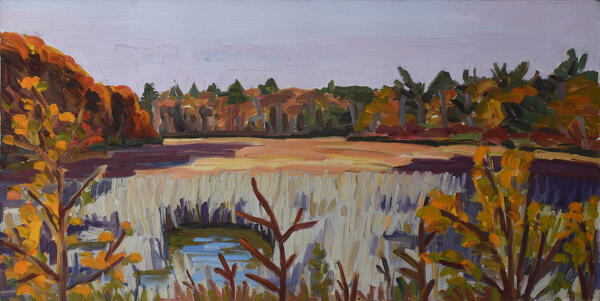 Popham Marsh in Autumn